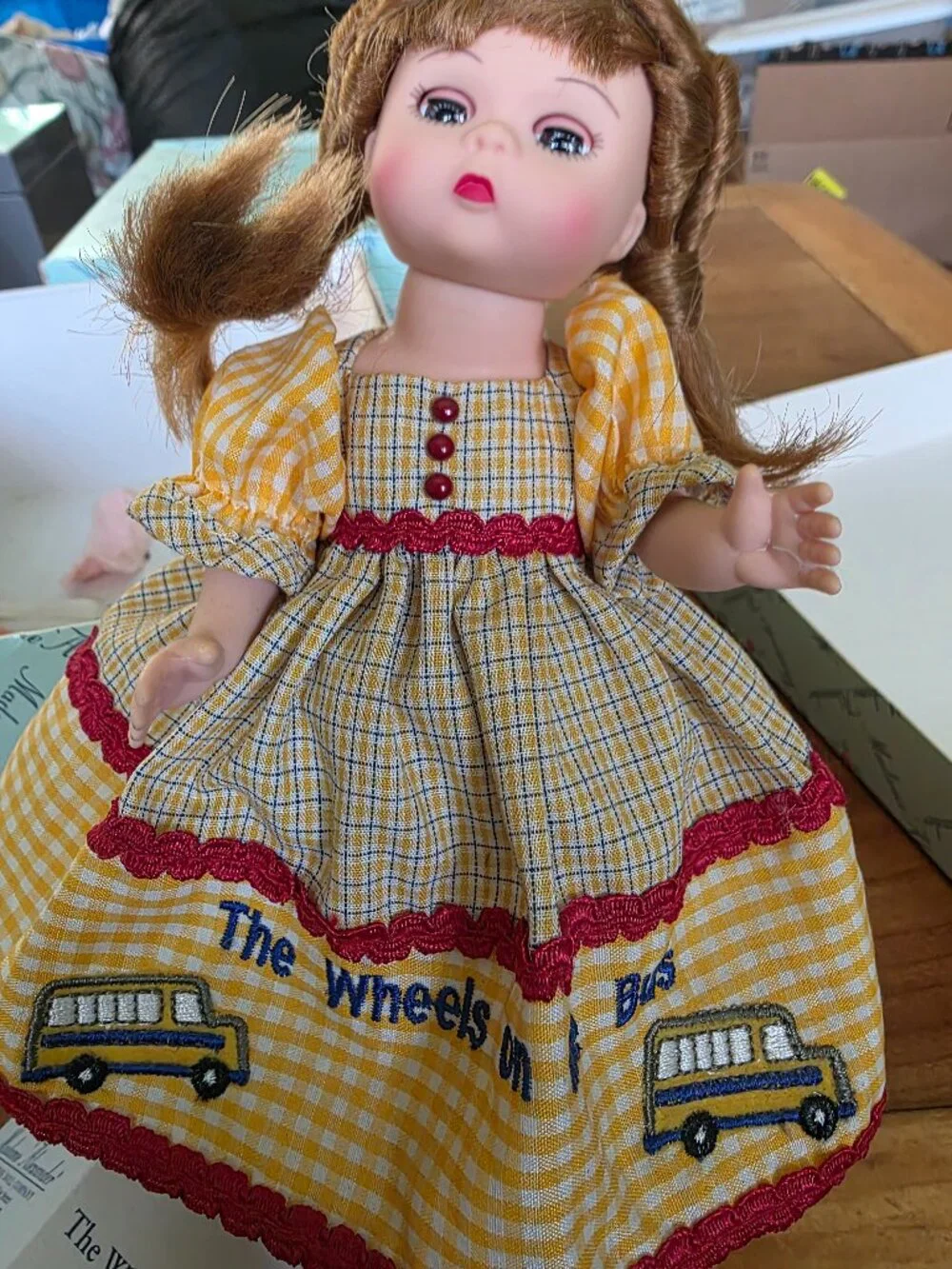 Madame Alexander The Wheels on the Bus Doll #34135 w/ Box & Hang Tag 14
